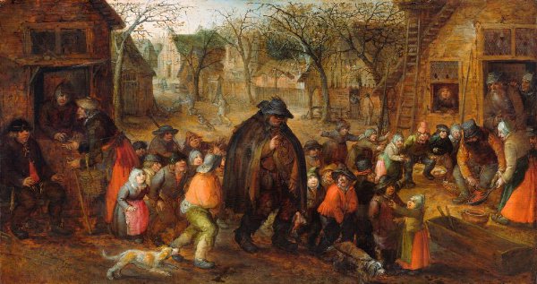 David Vinckboons, Blind Hurdy-Gurdy Player