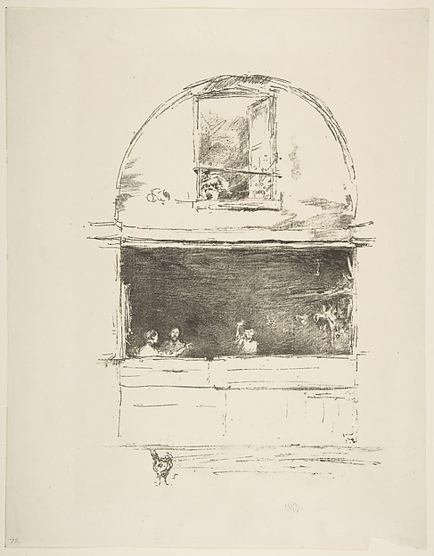 James McNeill Whistler, The Forge, Passage du Dragon