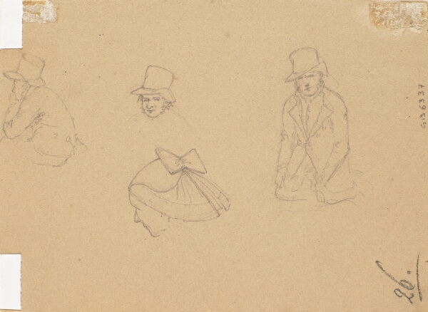 Wilhelm Bendz, Figurudkast