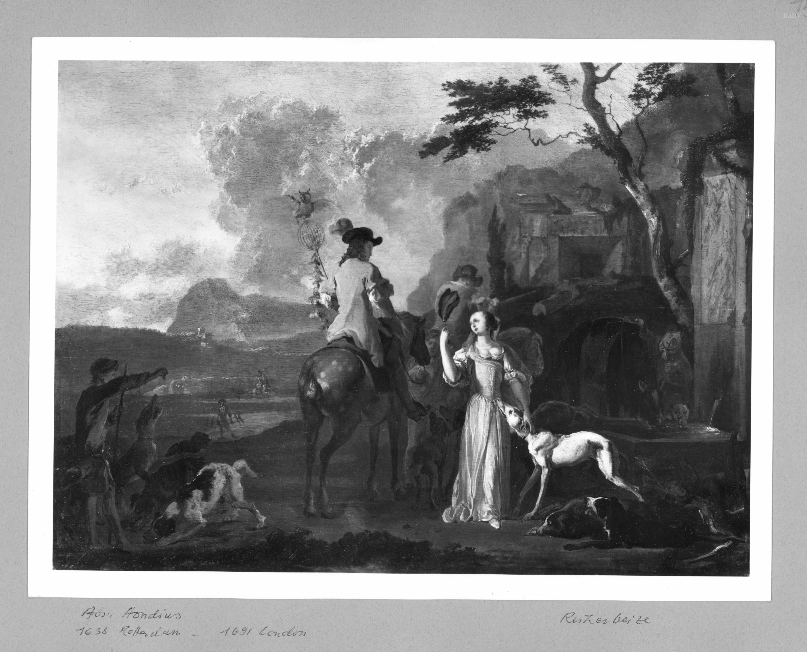 Abraham Hondius, Return from hunting
