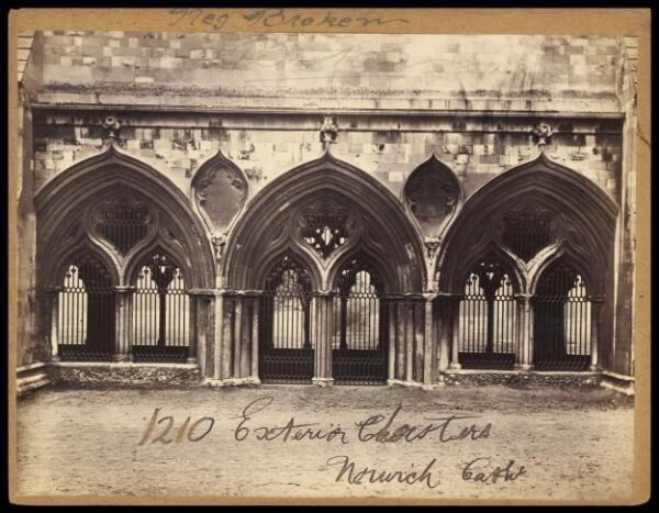 Francis Frith, Eastern Cloisters.  Norwich Cath'l
