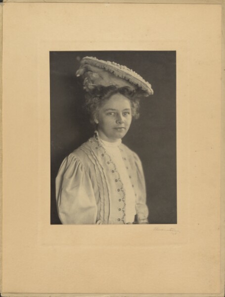 Louis Fleckenstein, [Portrait of a Woman with Embroidered Jacket]