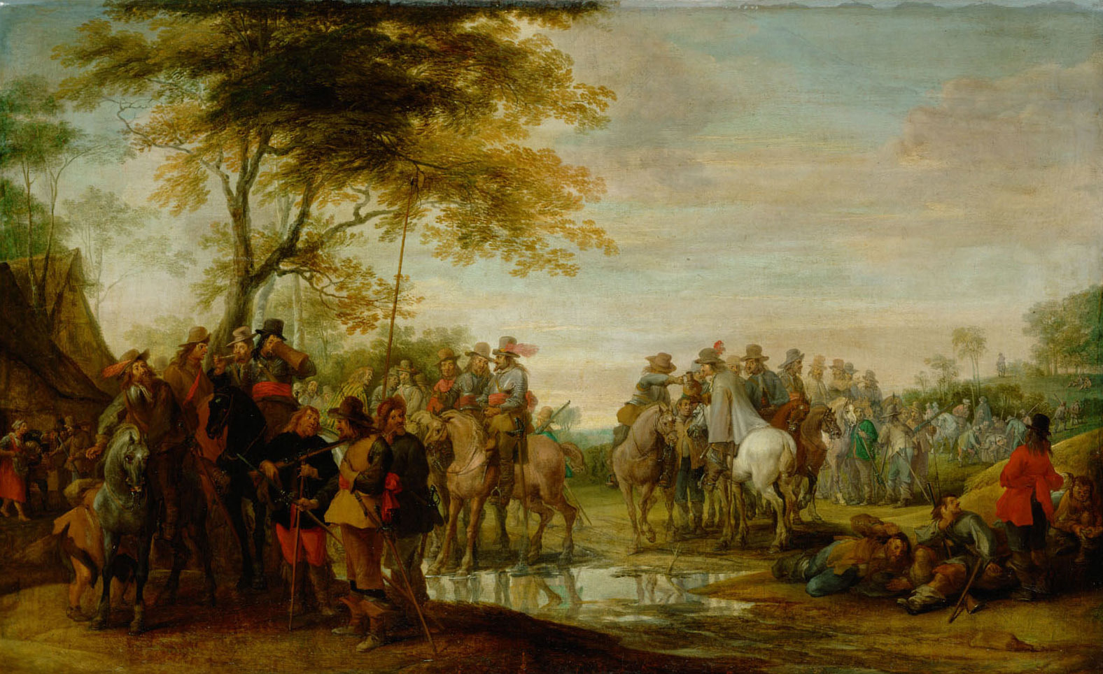 Peter Snayers, Cavalry troop