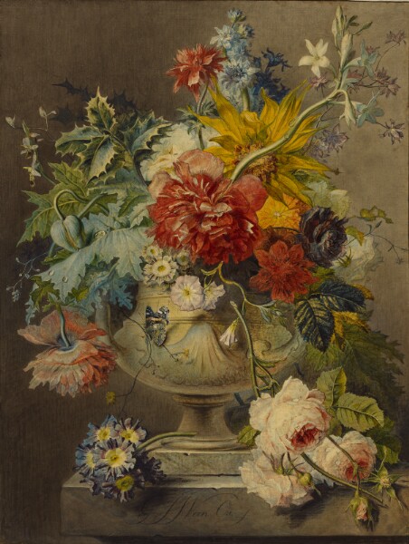 Georgius Jacobus Johannes van Os, Bouquet of Flowers in a Vase
