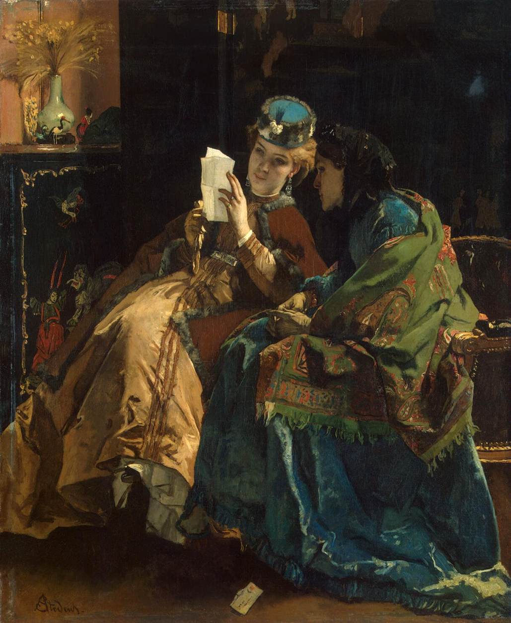 Alfred Stevens, Pleasant Letter