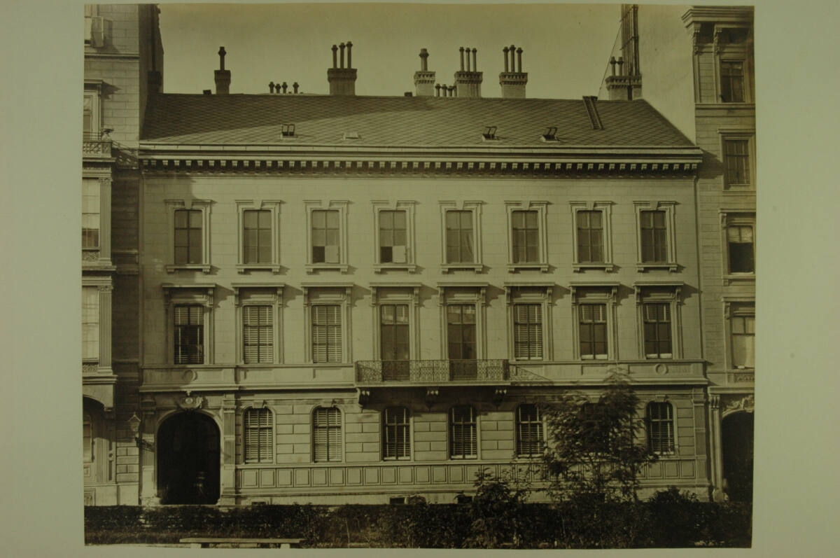 Anonym, Wohngebäude/Wiener Stadterweiterung: Türkenstraße 15 - Wohnhaus des Grafen V. Wimpfen