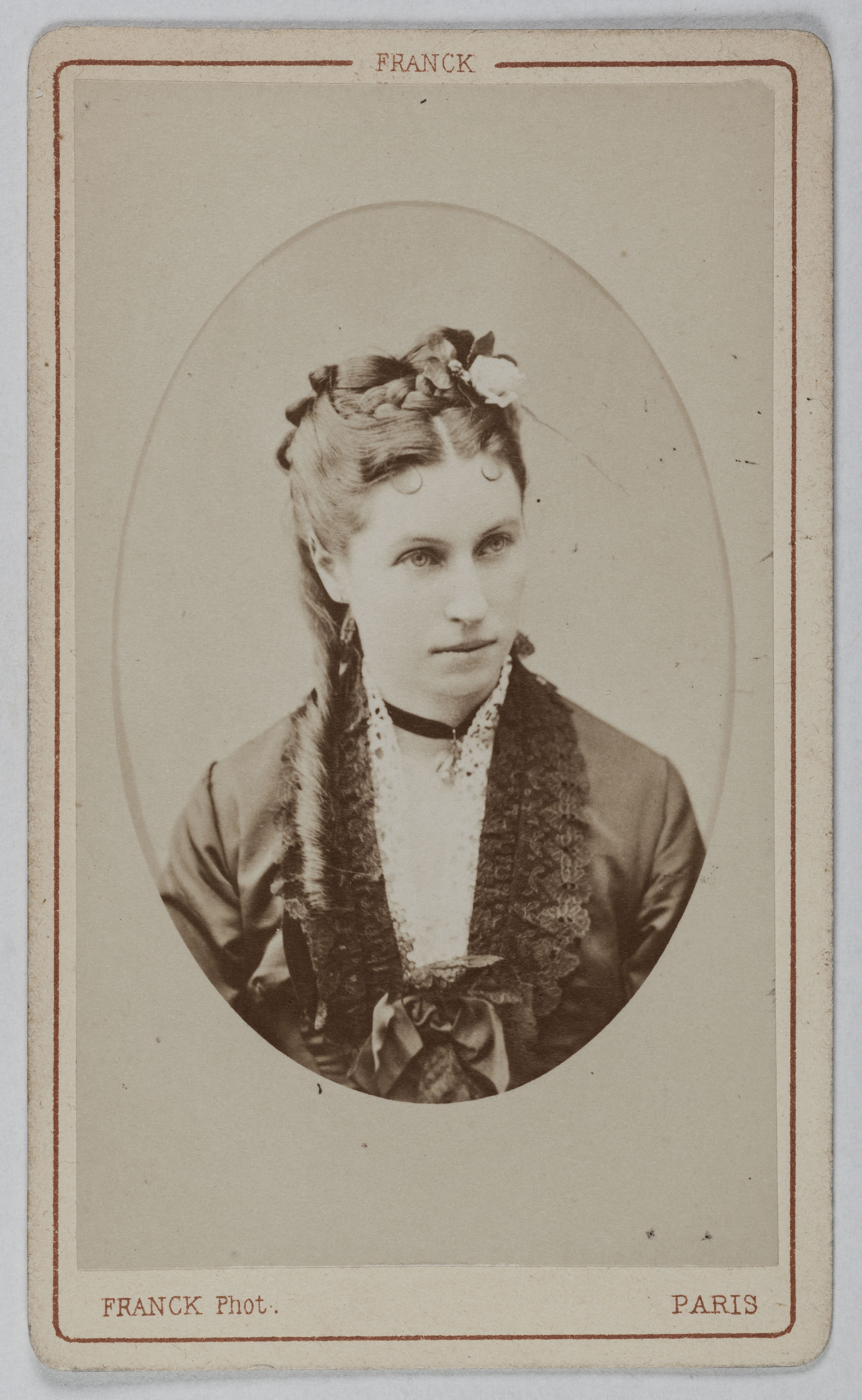 Franck, Portrait de Laura Fonta (danseuse à l'Opéra)