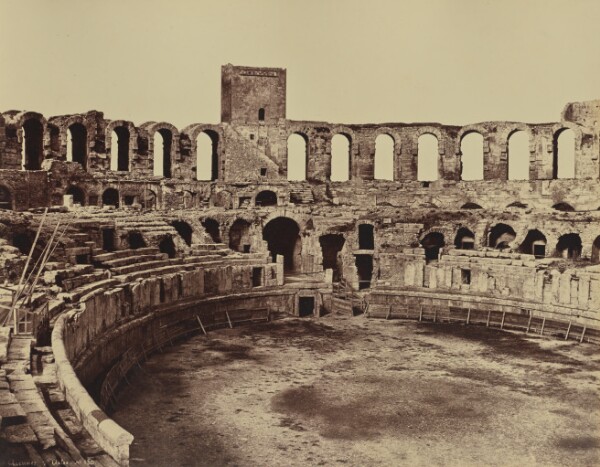 Édouard Baldus, Arles. Amphithéâtre