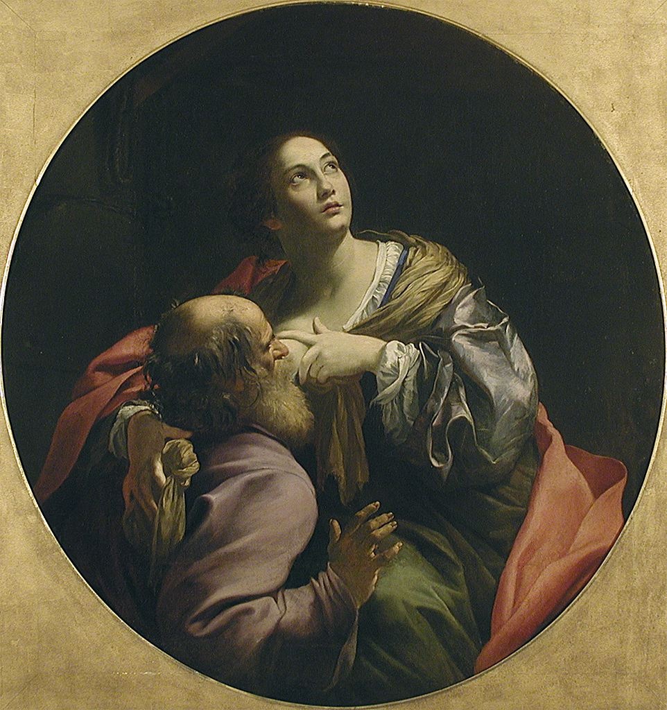Simon Vouet, La Charité romaine