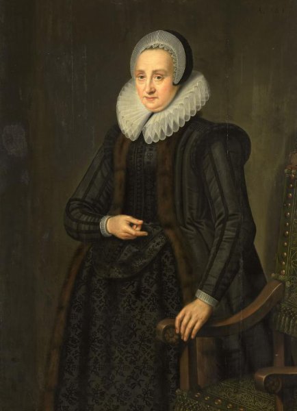 anonymous, Portrait of Margarita Cassier