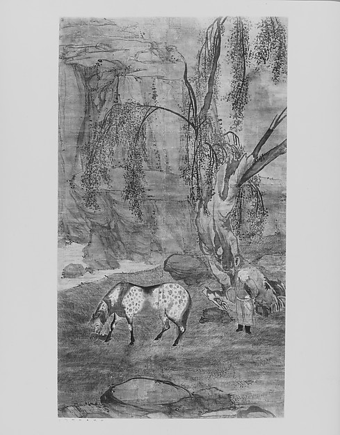 Unidentified artist, Horse, Groom, and Falcon