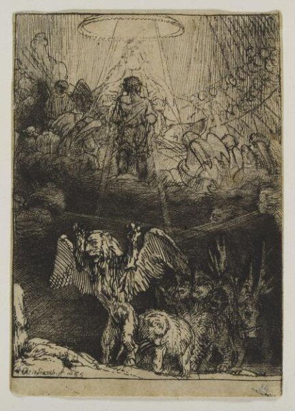 Rembrandt van Rijn, Daniel's Vision of the Four Beasts