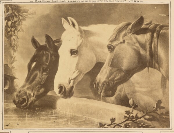 Unknown, [Painting of a Horse]