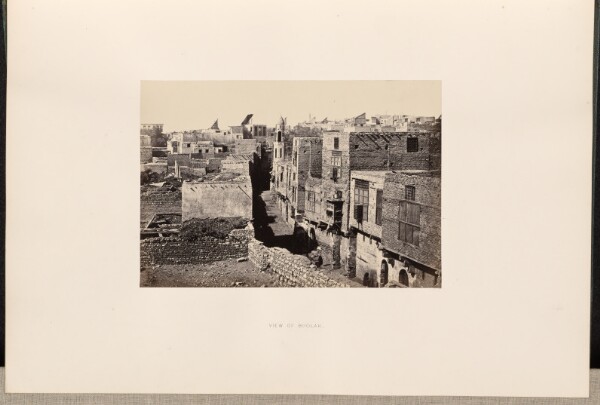 Francis Frith, View of Boolak