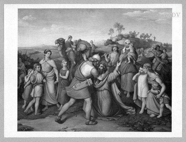 Alexander Maximilian Seitz, The meeting of Jacob and Esau