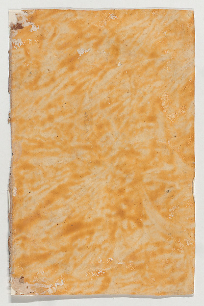 Anonymous, Yellow paste paper