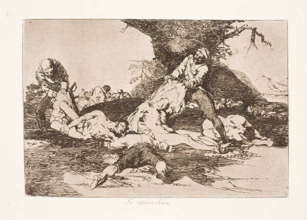 Francisco de Goya, De ekviperer sig (16)