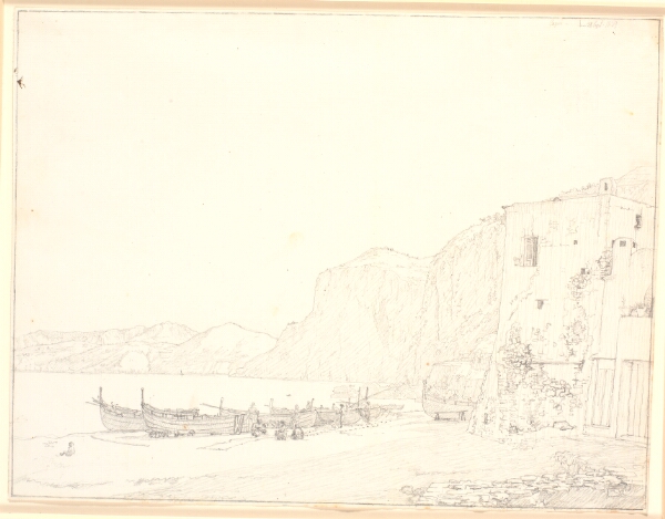 Christen Købke, Den store marine på Capri