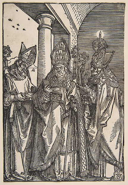 Albrecht Dürer, Saints Nicholas, Ulrich and Erasmus