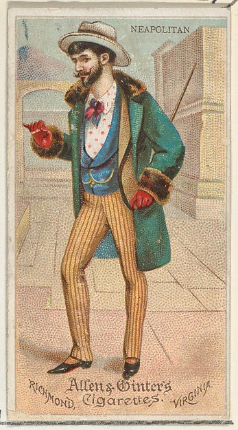 Allen & Ginter, Neapolitan, from World's Dudes series (N31) for Allen & Ginter Cigarettes