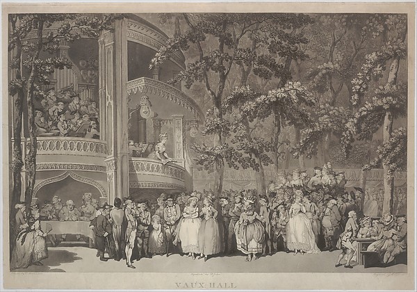 Thomas Rowlandson, Vaux-hall