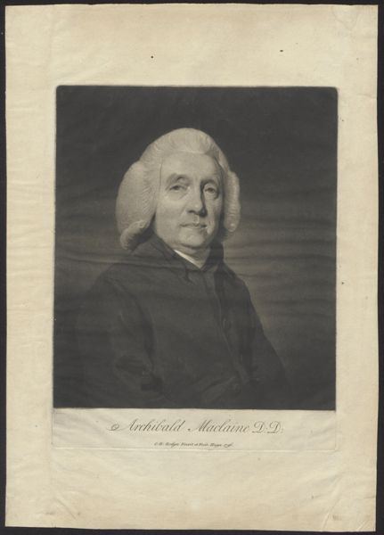 Charles Howard Hodges, Portrait of Archibald Maclaine D.D