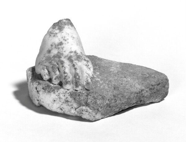 Unknown, Fragment of a Foot from a Statue