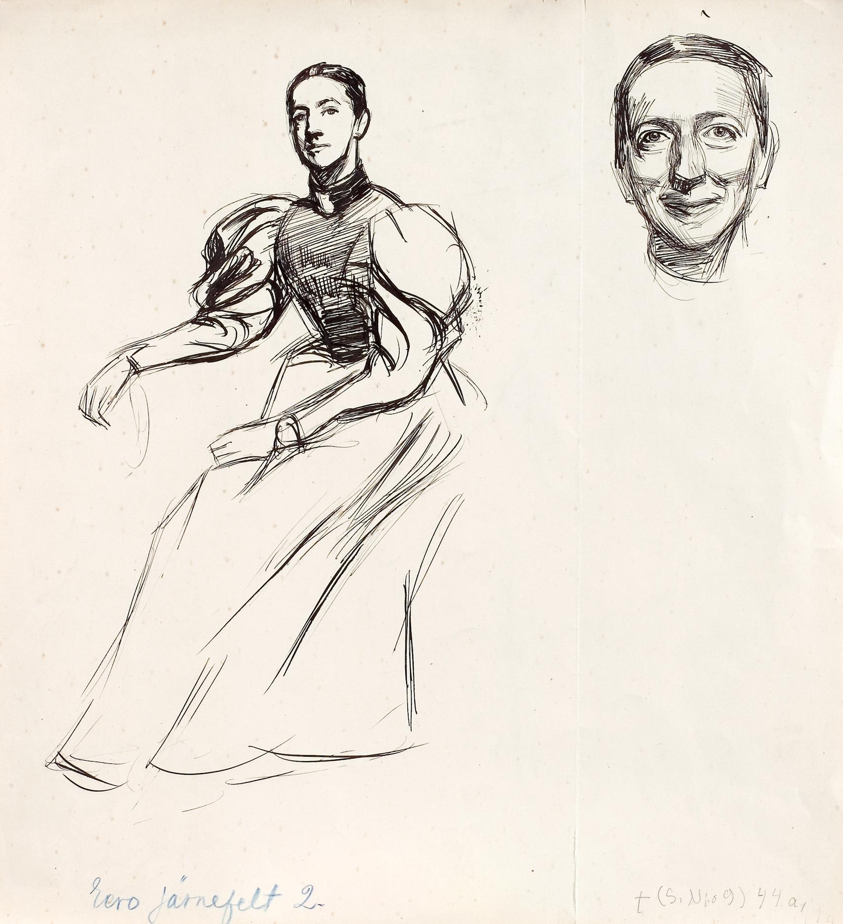Eero Järnefelt, Mathilda Wreden muotokuva
