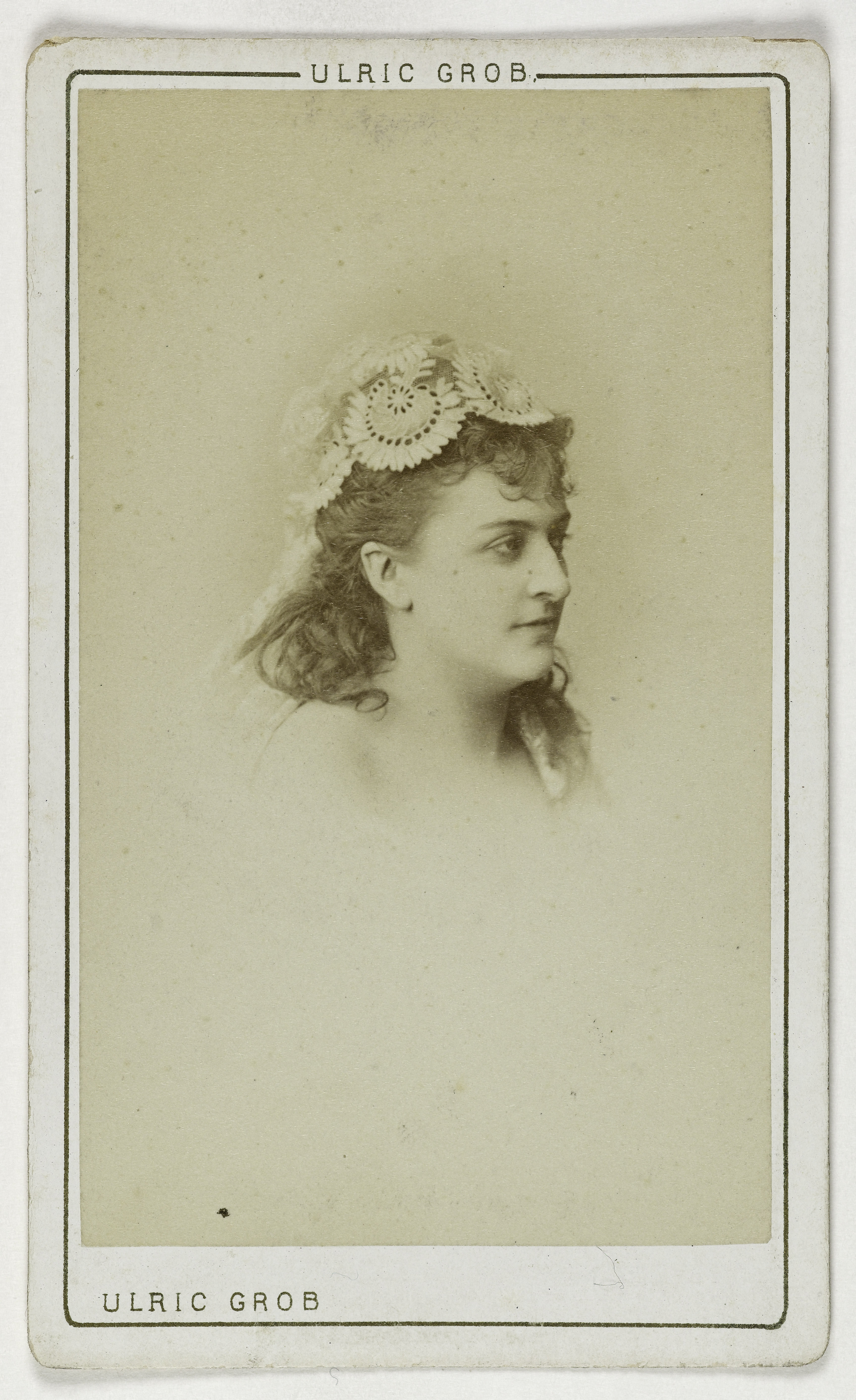 Ulric Grob, Portrait de Grandville Juliette, (actrice)