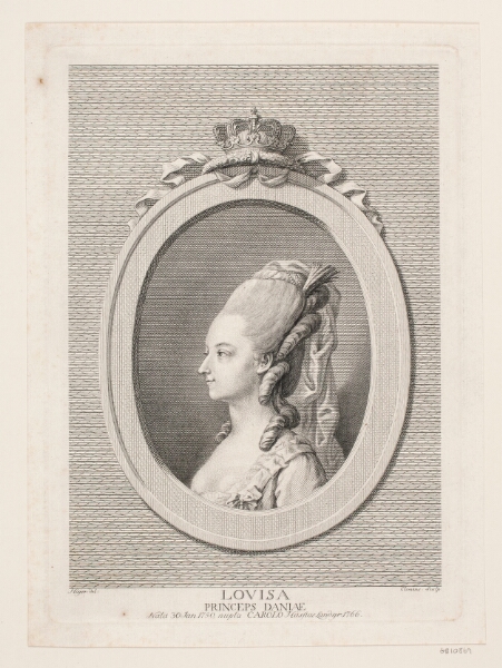 J.F. Clemens, Louise Augusta, gift med Carl af Hessen