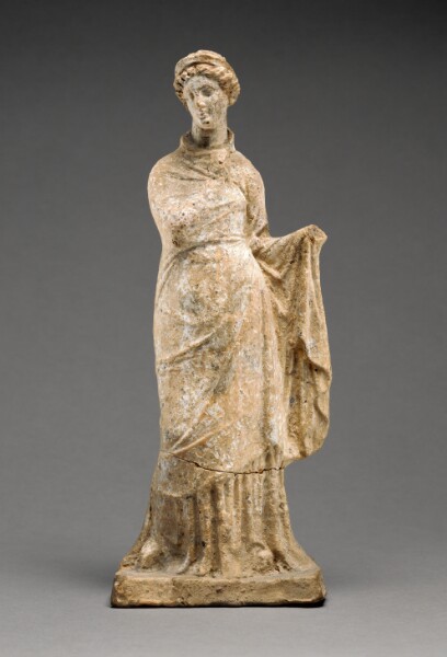 Unknown, Statuette of a Draped Female Figure
