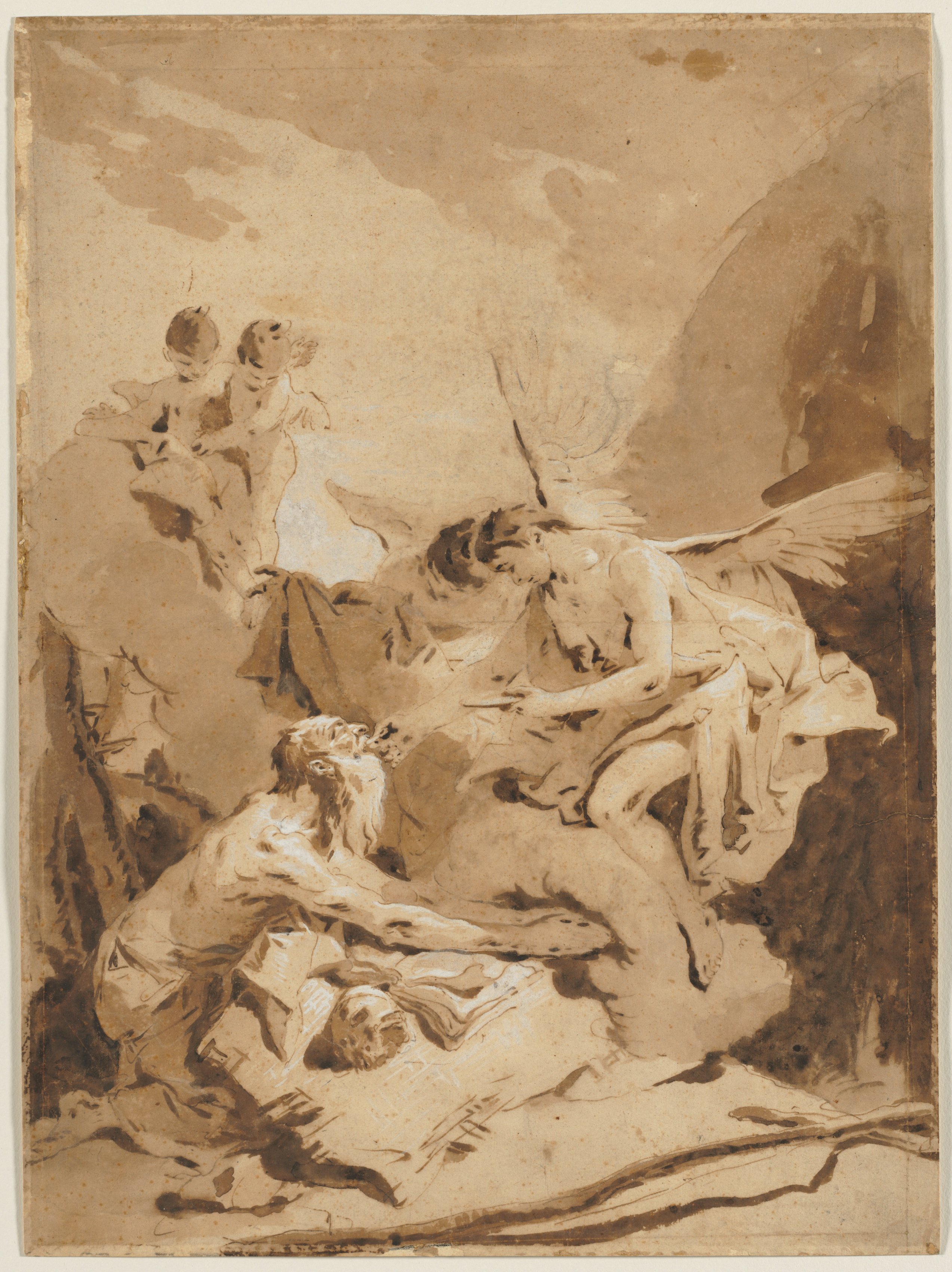 Giovanni Battista Tiepolo, The Last Communion of St. Jerome