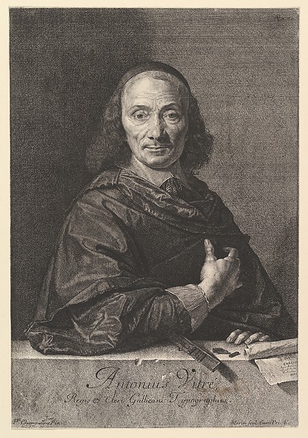 Jean Morin, Antoine Vitre, typographe du roi
