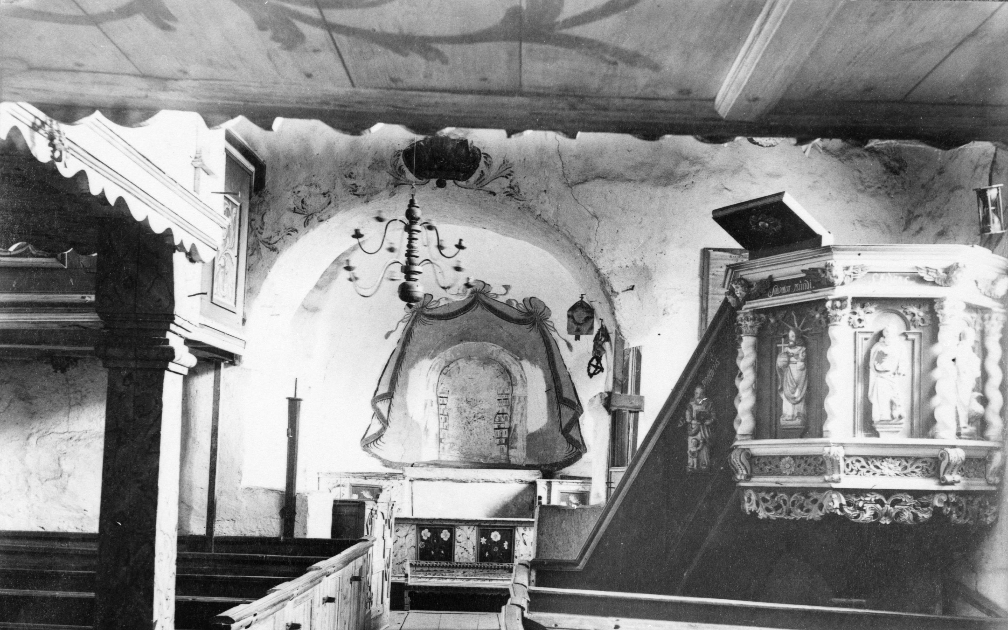 Sanfrid Welin, Suntaks gamla kyrka