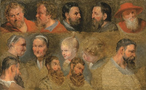 Peter Paul Rubens, Head Studies