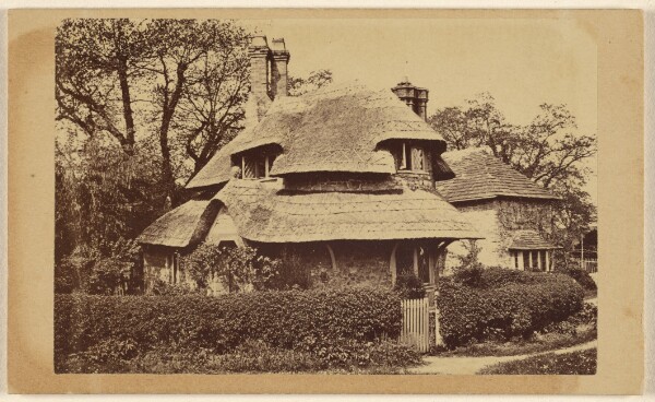 Unknown, [Exterior view Circular Cottage, Blaise Hamlet]