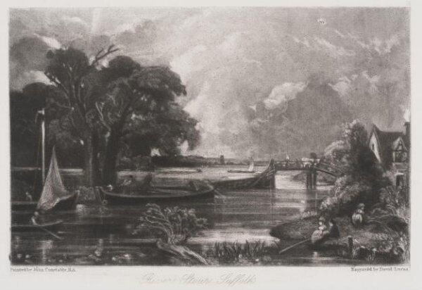 Constable, John RA, River Stour, Suffolk