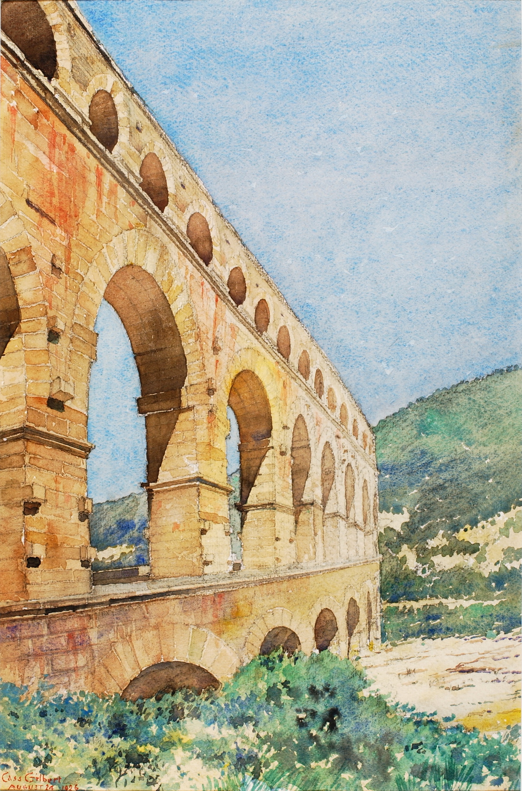 Cass Gilbert, Pont du Gard, France