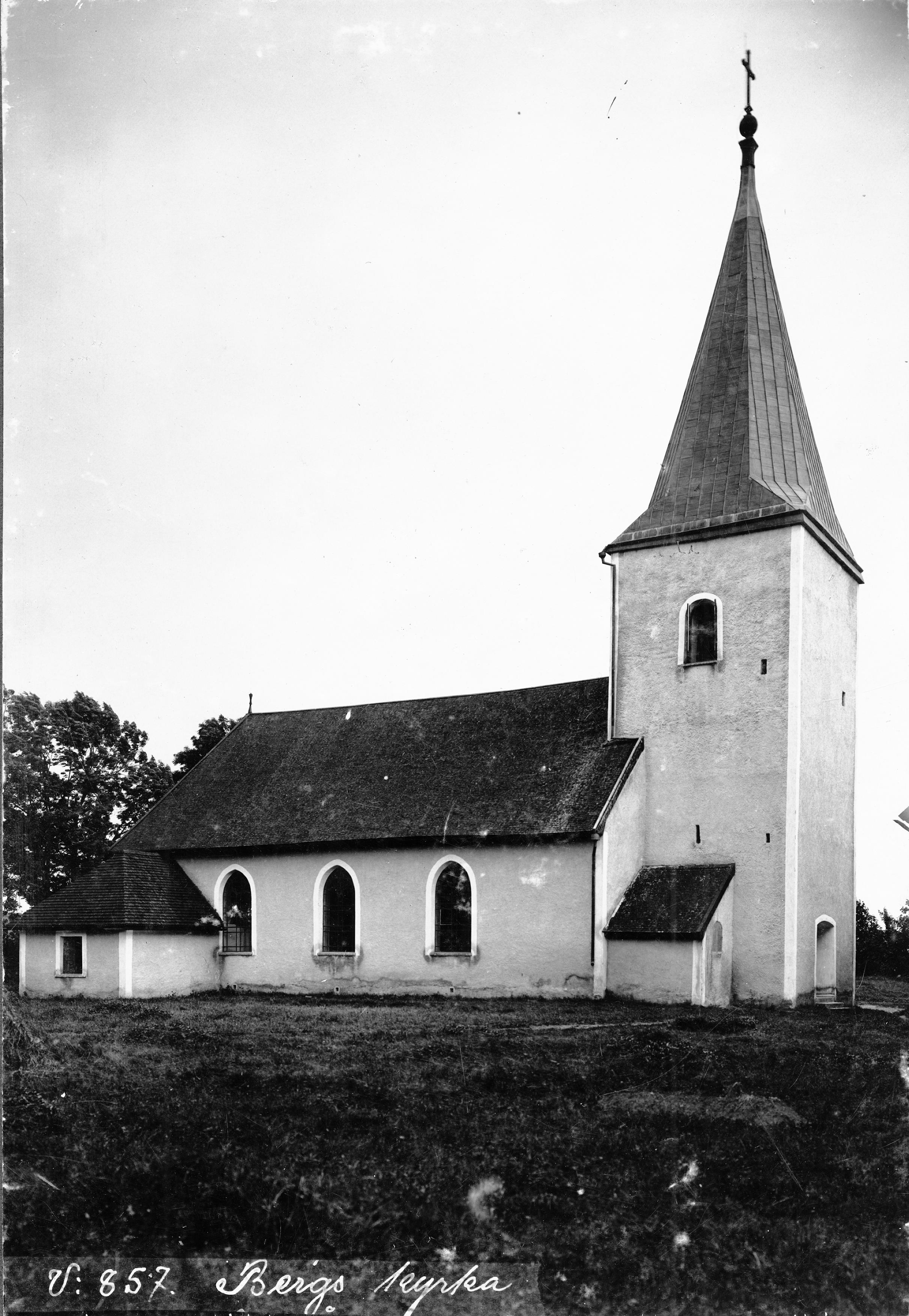 Ludvig Ericson, Bergs kyrka