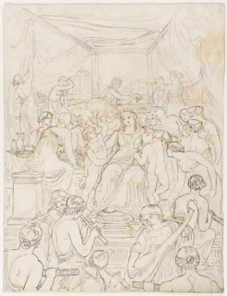 Unknown, Drawing by a member of the Sketching Society