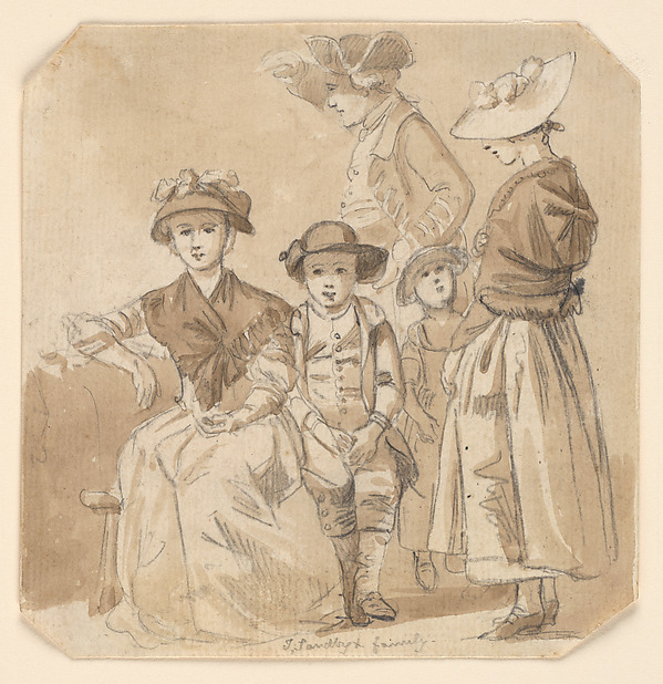 Paul Sandby, Thomas Sandby and His Family
