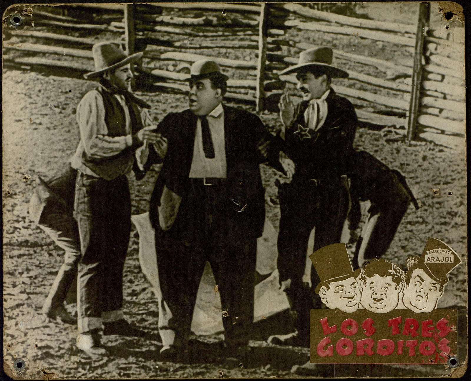 Desconegut, Tres gorditos, los