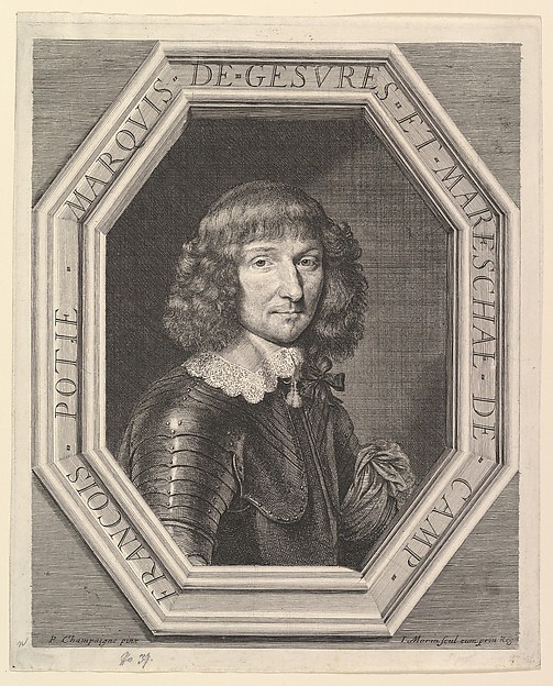 Jean Morin, Francois Potier, marquis de Gesvres, marechal de camp