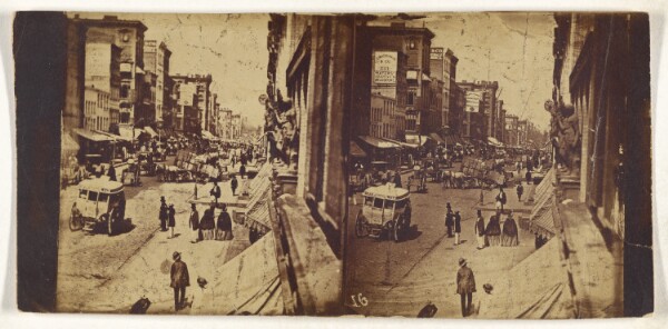 Unknown, [Broadway. New York City. 1850]