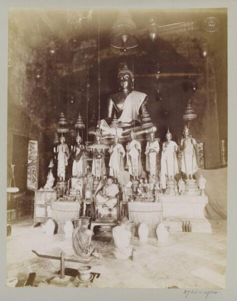Unknown, Buddha in Temple of Wat Mahan, Bangkok