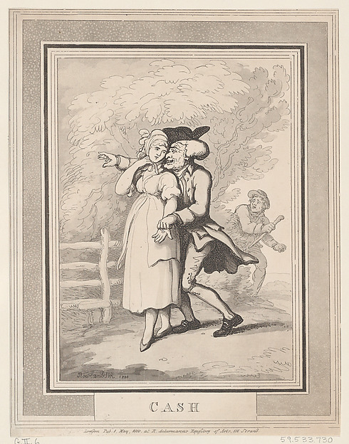 Thomas Rowlandson, Cash