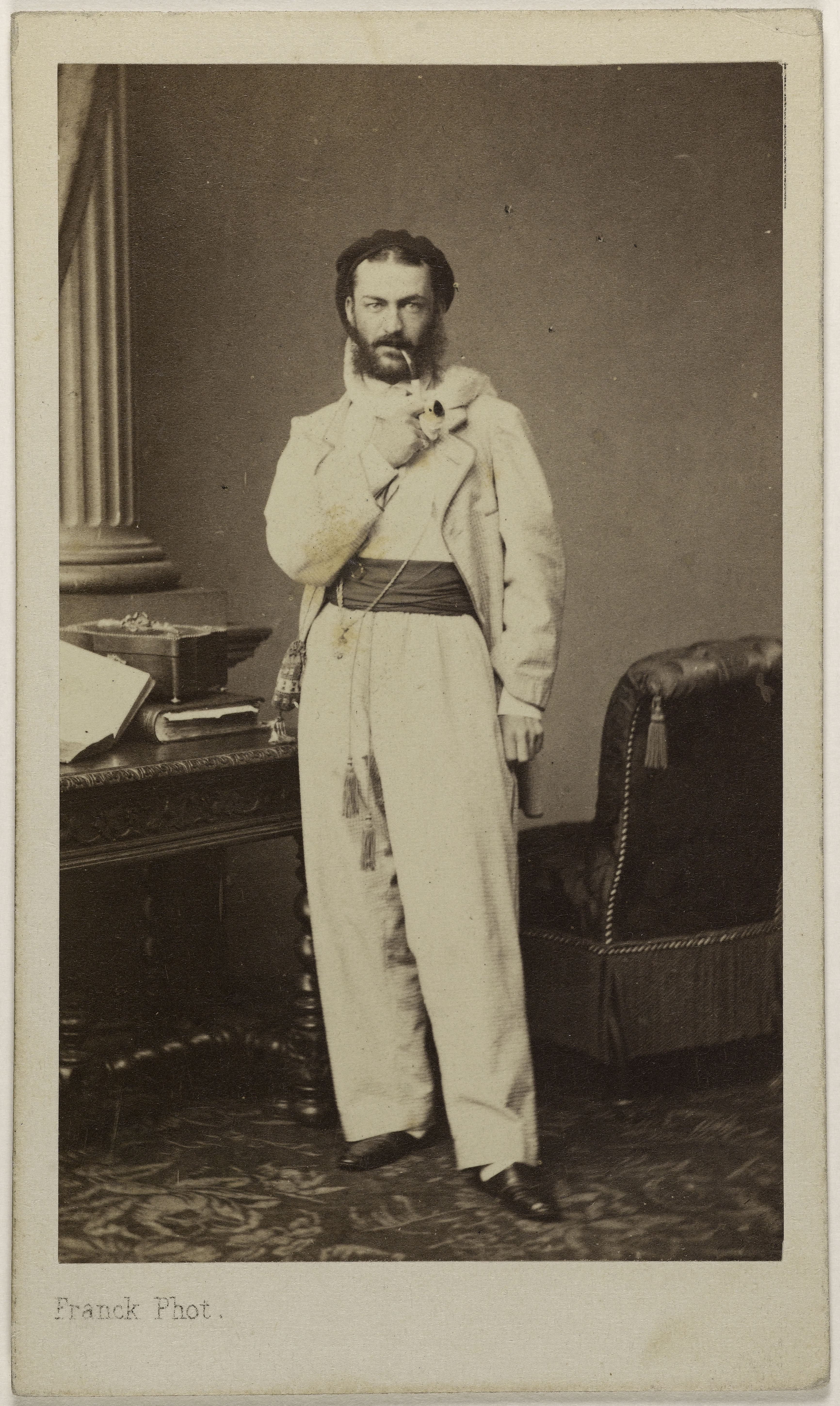 Franck, Portrait du Marquis de Belot, (allié à la famille de Ségur)