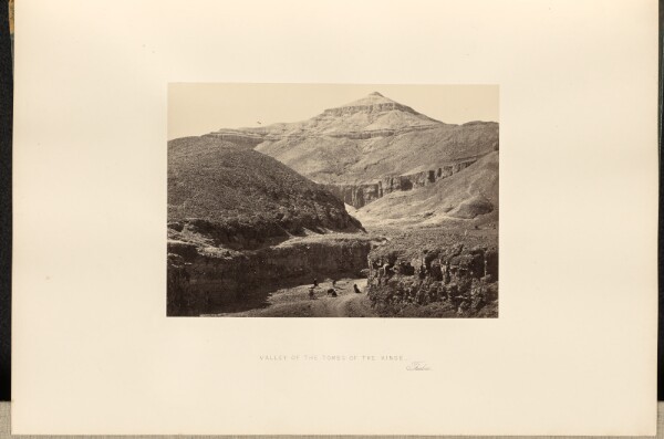 Francis Frith, Valley of the Tombs of the Kings, Thebes