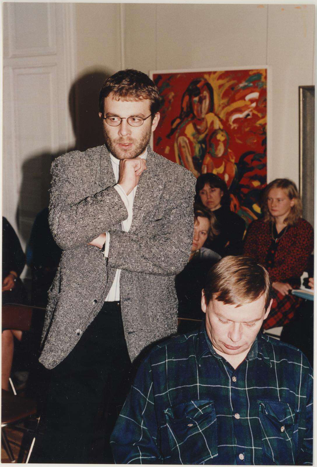Krista (depicted) Border Hill, Museum Roundtable 12.11.1999.