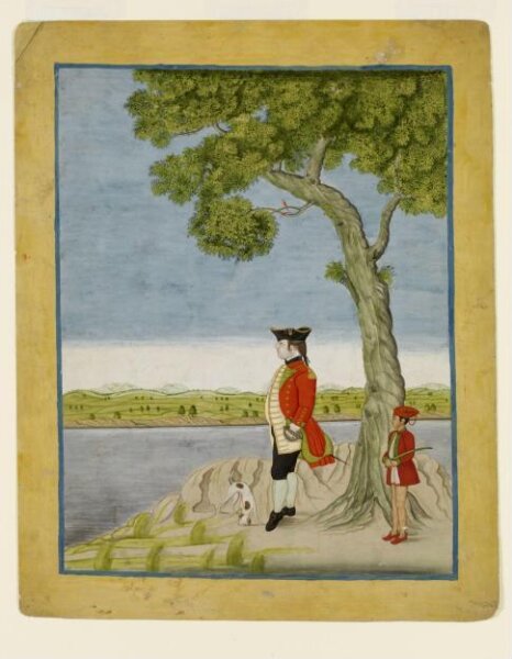 Unknown, A military officer of the East India Company